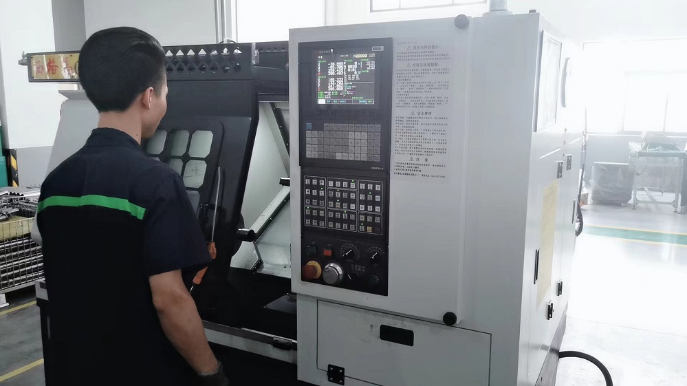 Lathe machining for rotational automotive pump parts