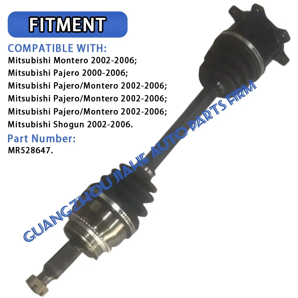 Car Rear Drive Shaft Axle Shaft Mr528647 for Mitsubishi Montero Pajero Shogun V63 V64 V65 V66 V67 V68 V73 V74 V75 V76 V77 V78 2002-2006 Half Shaft