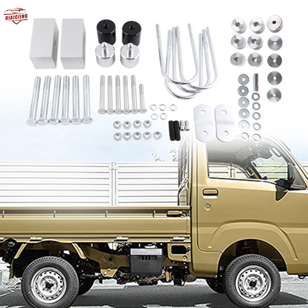AOSU Aluminum Raise Spring Coil Spacers Strut Shocks Absorber Truck Suspension Lift Kit for for Jumbo SUN S500 2WD 4WD