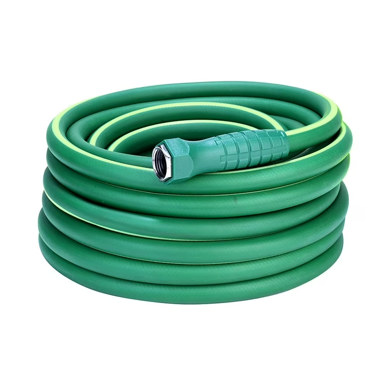 100ft Bulk Spring Gabric Flat Reel Best Flexible Pvc Garden Water Hose