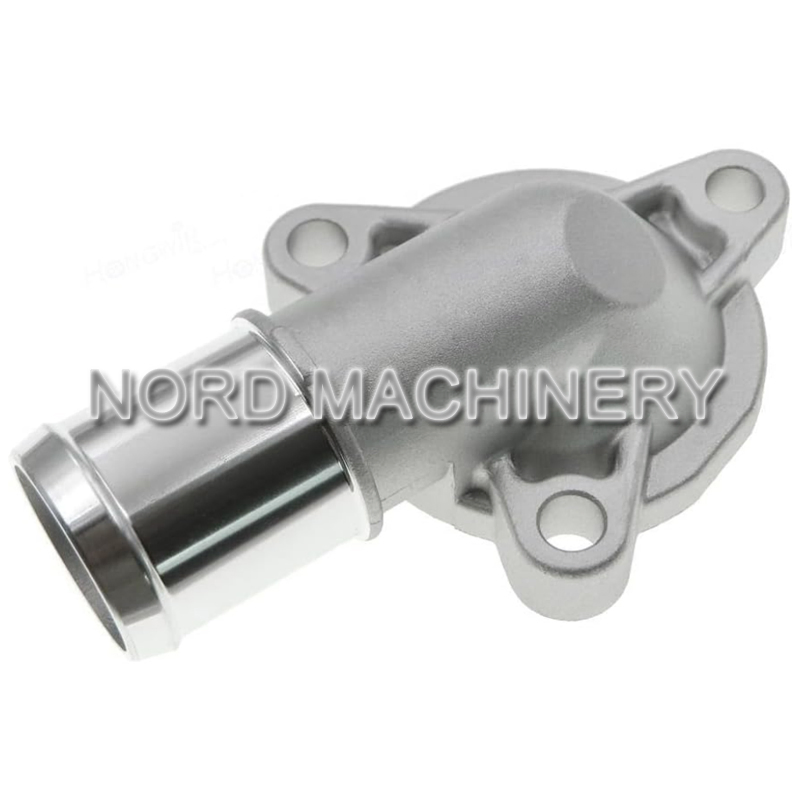 OEM Custom Aluminium Car Engine Coolant Thermostat Cover Housing for Auto/Forklift Spare Parts