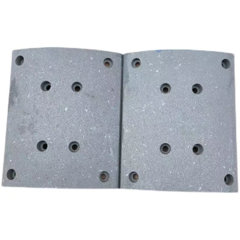 Shaanxi Automobile Delong Hande Bridge Brake Pads Brake Lining Metal Brake Pads