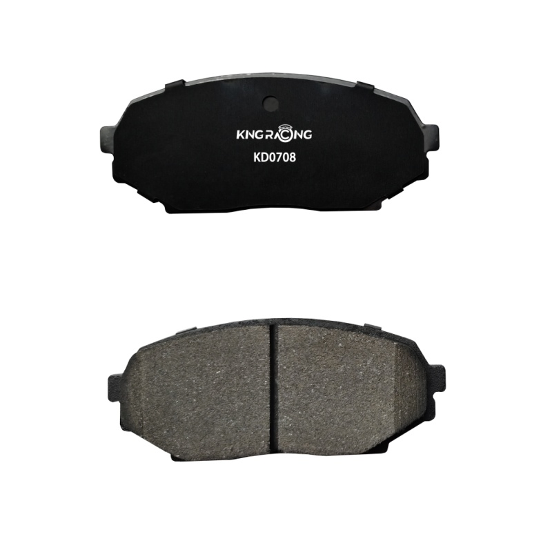 Automobile Car Premium High Temperature Semi-Ceramic Fiber Brake Pad with Wear Sensor