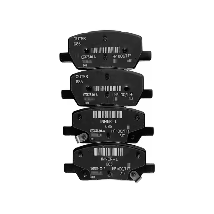 Changan Automobile Brake Pad 3501211/112-U02 Hot Selling High Quality Front Brake Pad for Changan Eado