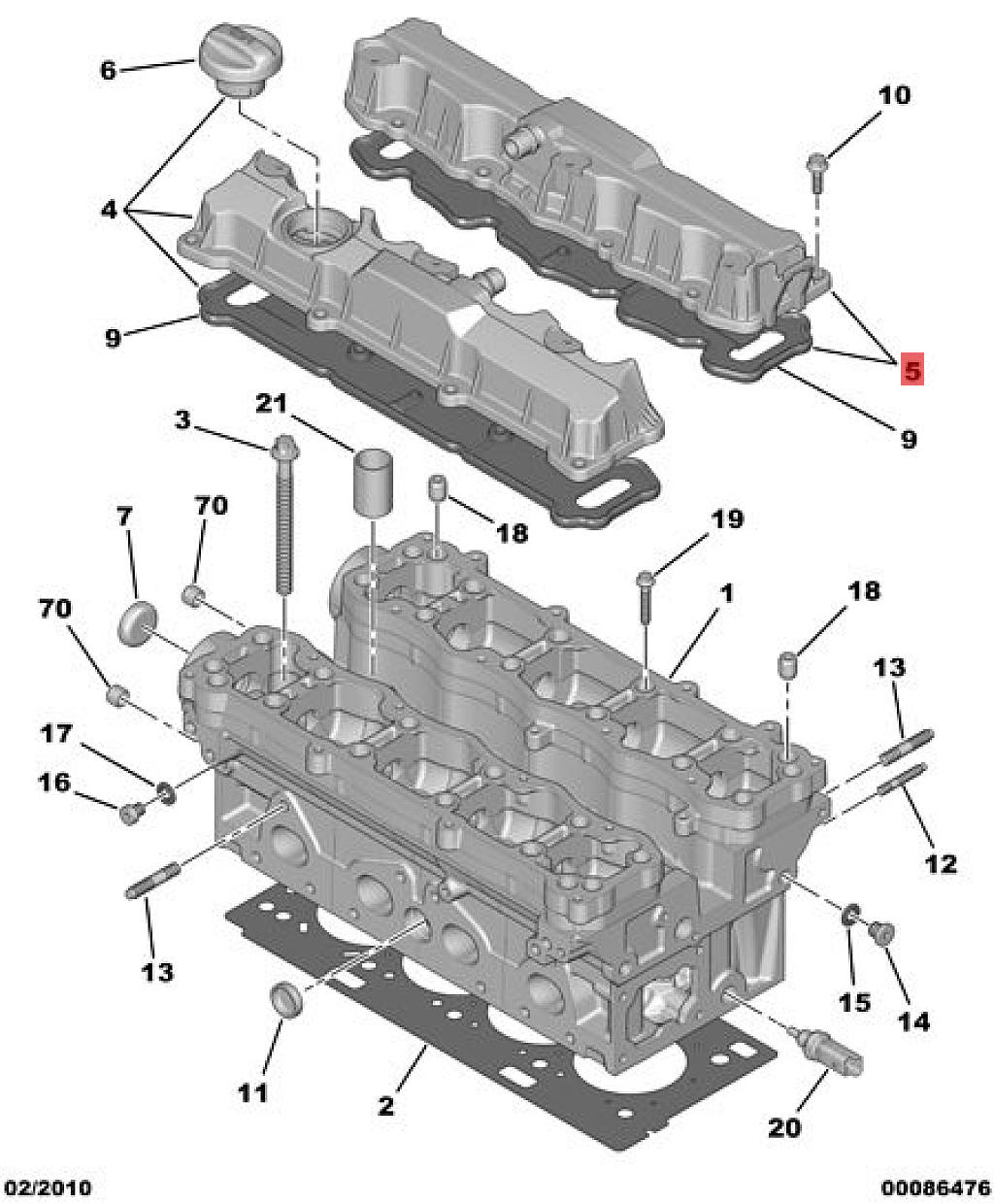 Customized Billet Fabricated Aluminum Engine Valve Cover