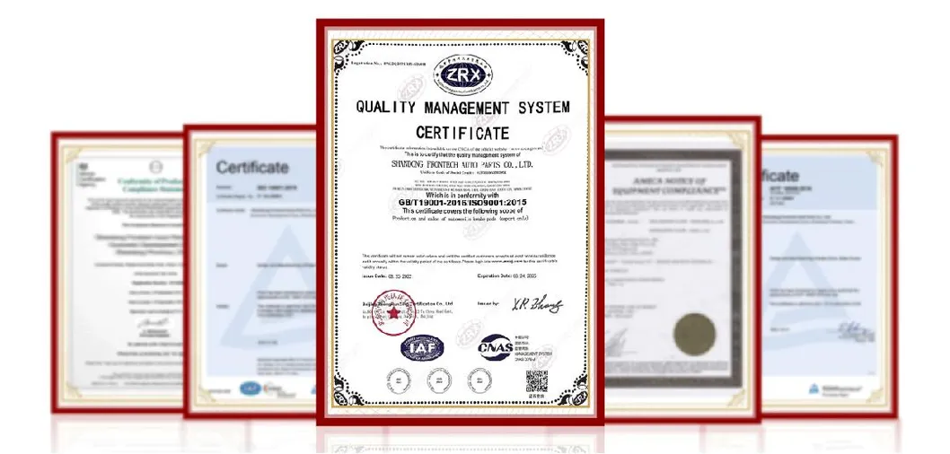 Certifications