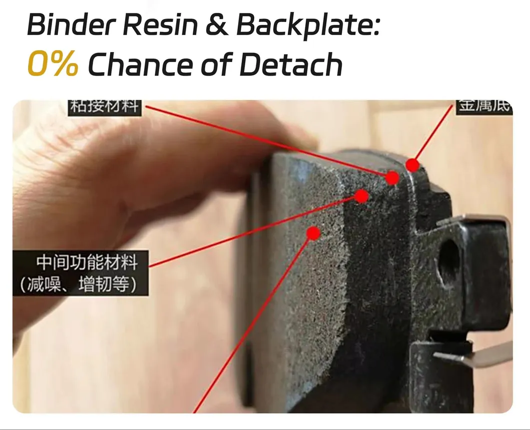 Brake Pad Side View