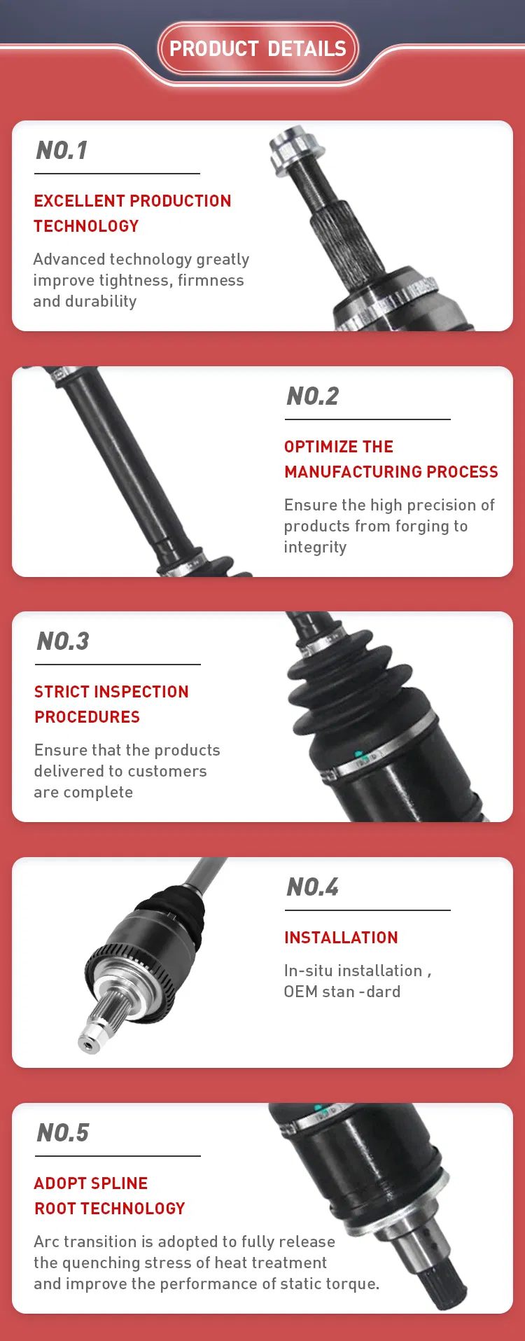 Drive Shaft Detail 2