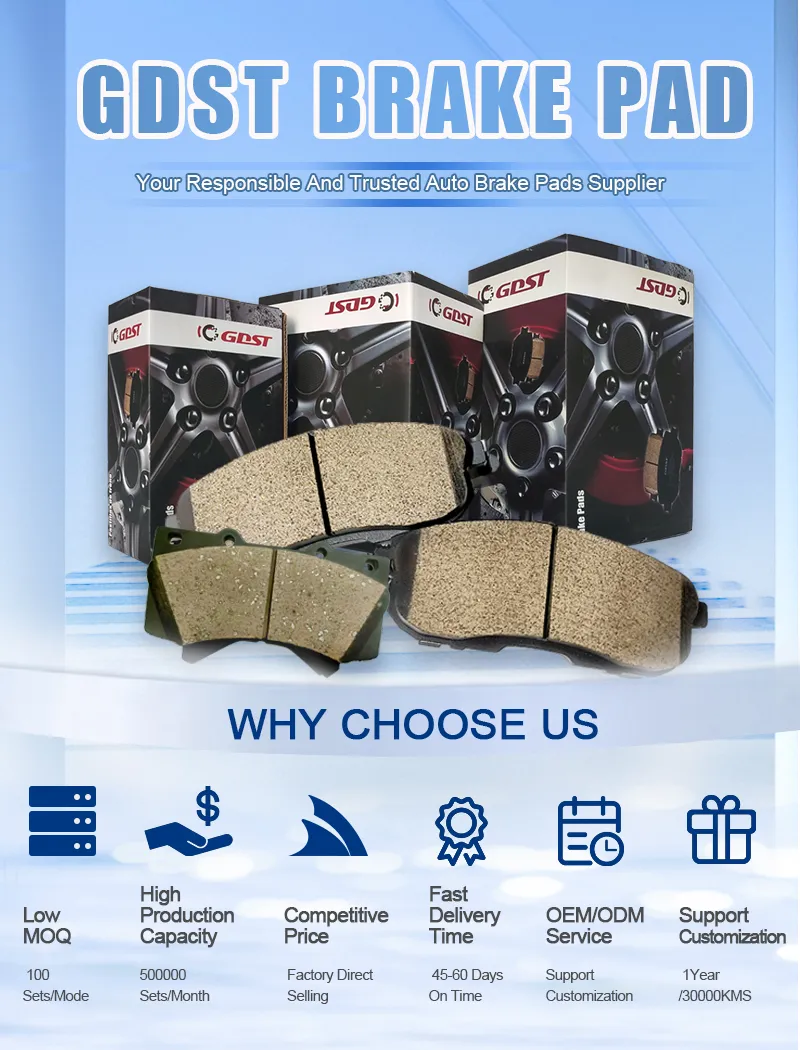 Front Automobile Brake Pads