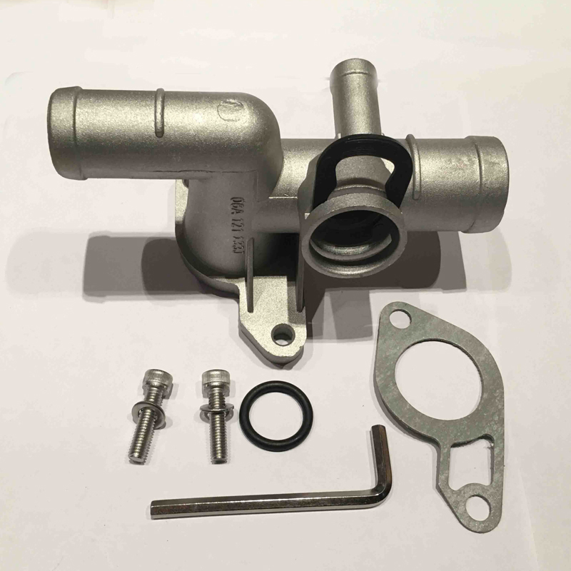 Car Engine Thermostat Aluminum Housing Assembly Model 055121121f