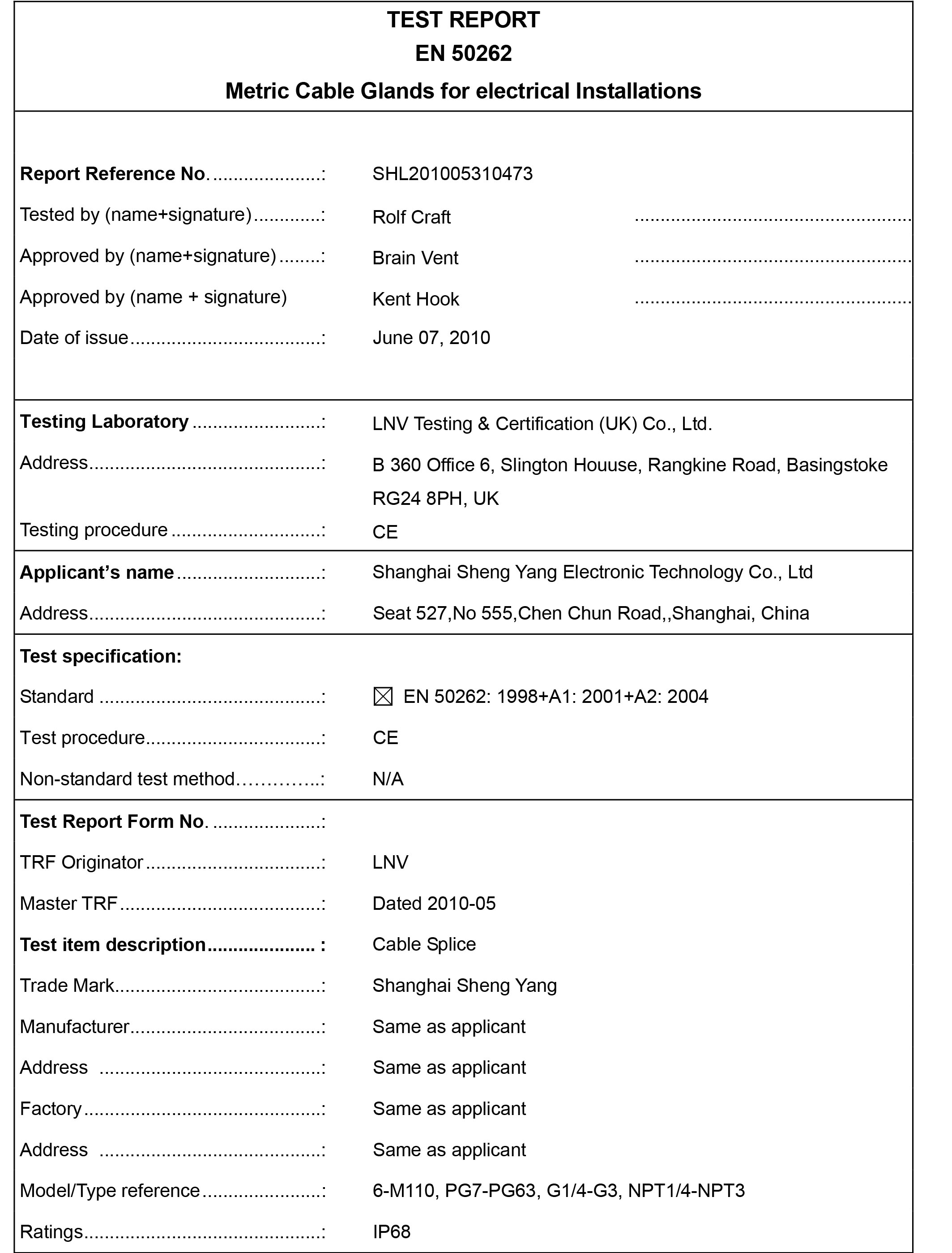 Certificate 1