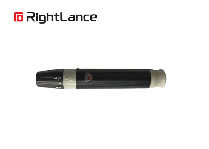 Blood Glucose Meter Using with Lancet Lancing Device