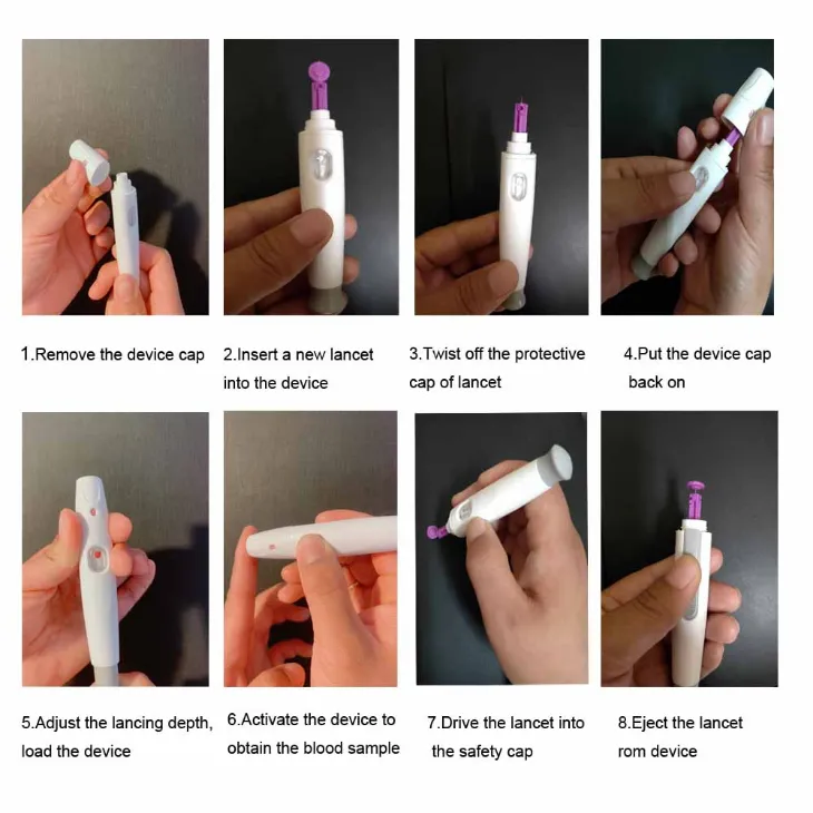 Lancing Device Detail