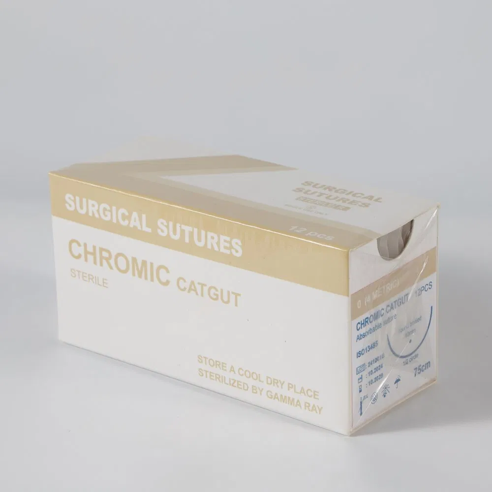 Medical Surgical Suture Needle Set with Thread for Hospital Use and Efficient Wound Healing