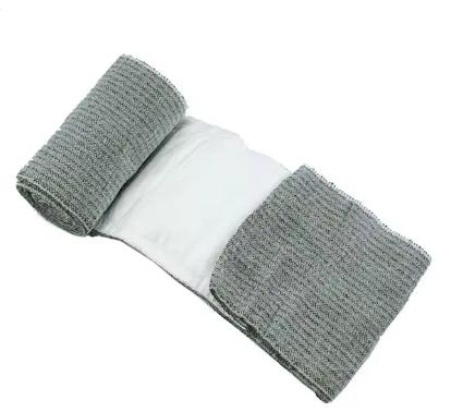 Israeli 6 Inch Emergency Bandage Compression Trauma Pressure Wound Dressing Sterile Vacuum-Sealed Packaging for Bleeding Control, Medical Trauma Kit, First Aid