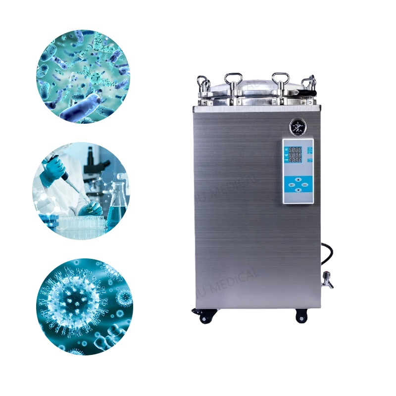 Microcomputer-Controlled Rapid Cooling Counter Pressure Autoclave Sterilizer for Lab &amp; Food Safety