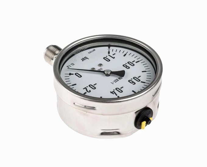 All Stainless Steel Vacuum Pressure Gauge Manometer