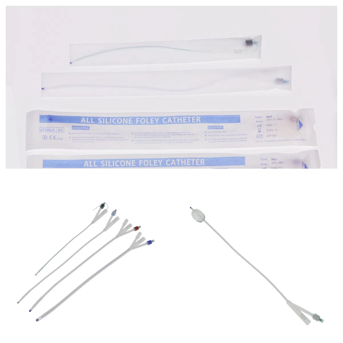 Urology Catheter 4 0fr-8 0fr - Custom Solutions From Zhongshan