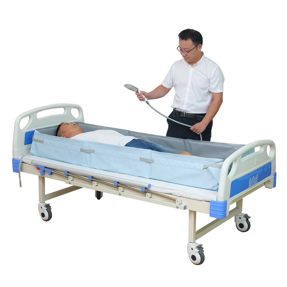 Portable Foldable Bathing Mattress for Patient Hygiene Care Home Hospital Use