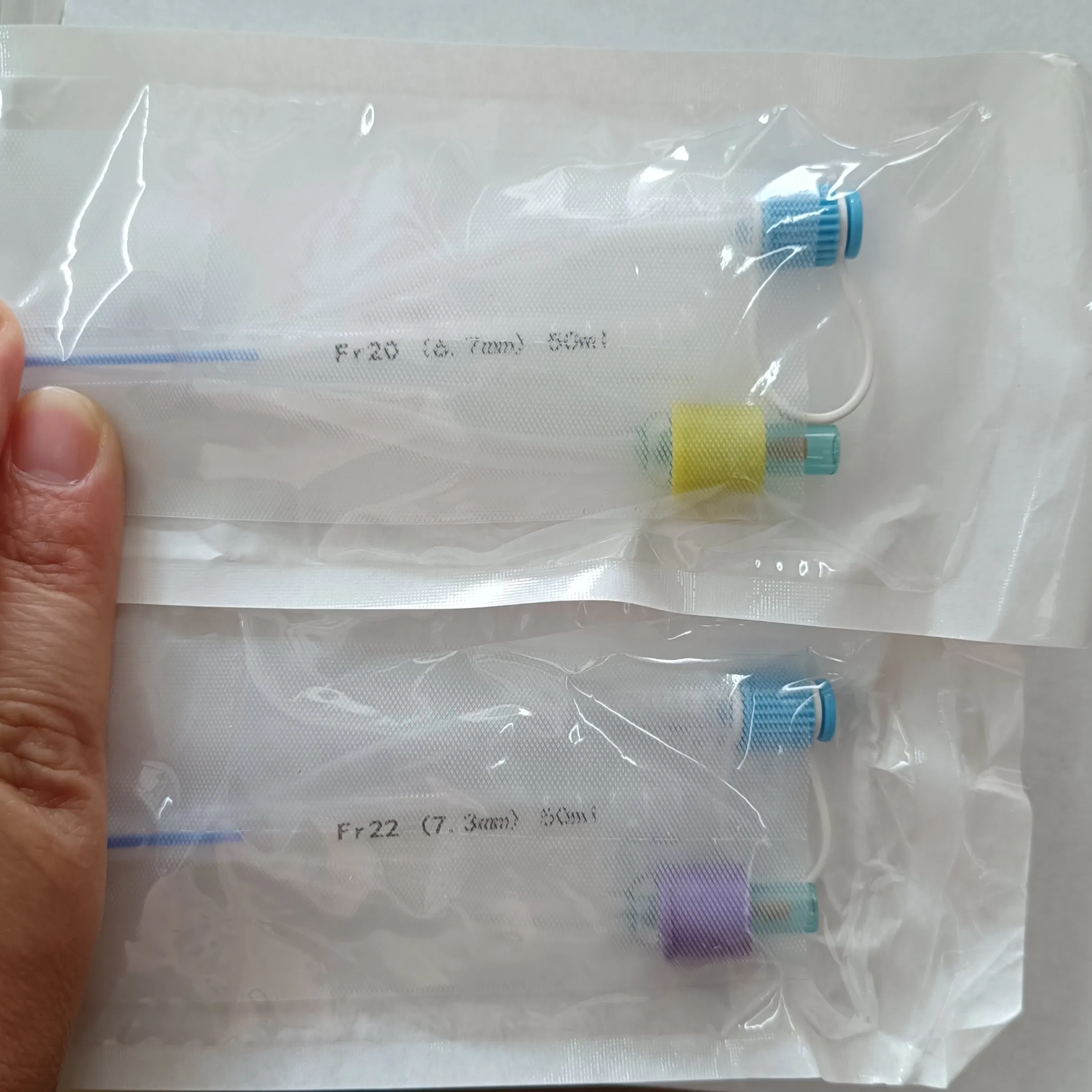 3 Way Silicone Foley Catheter with Curved Tip 50ml Balloon Fr20/22