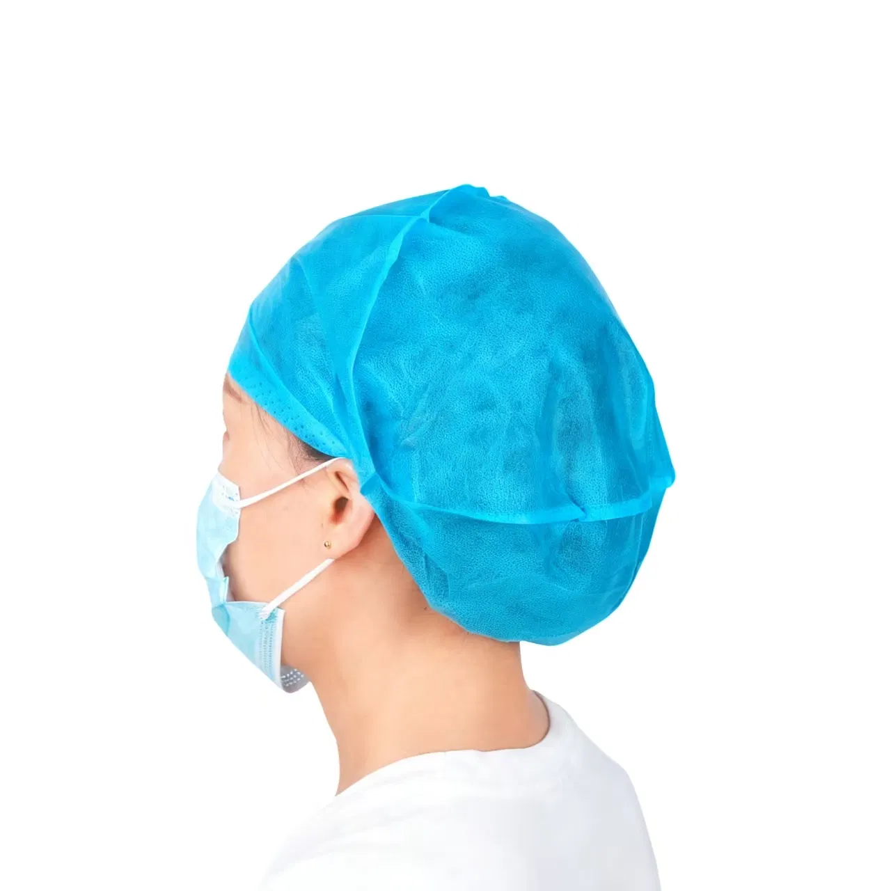 Medical Disposable Tied Cap Non-Woven Sterile Surgical Protection Custom Packaging