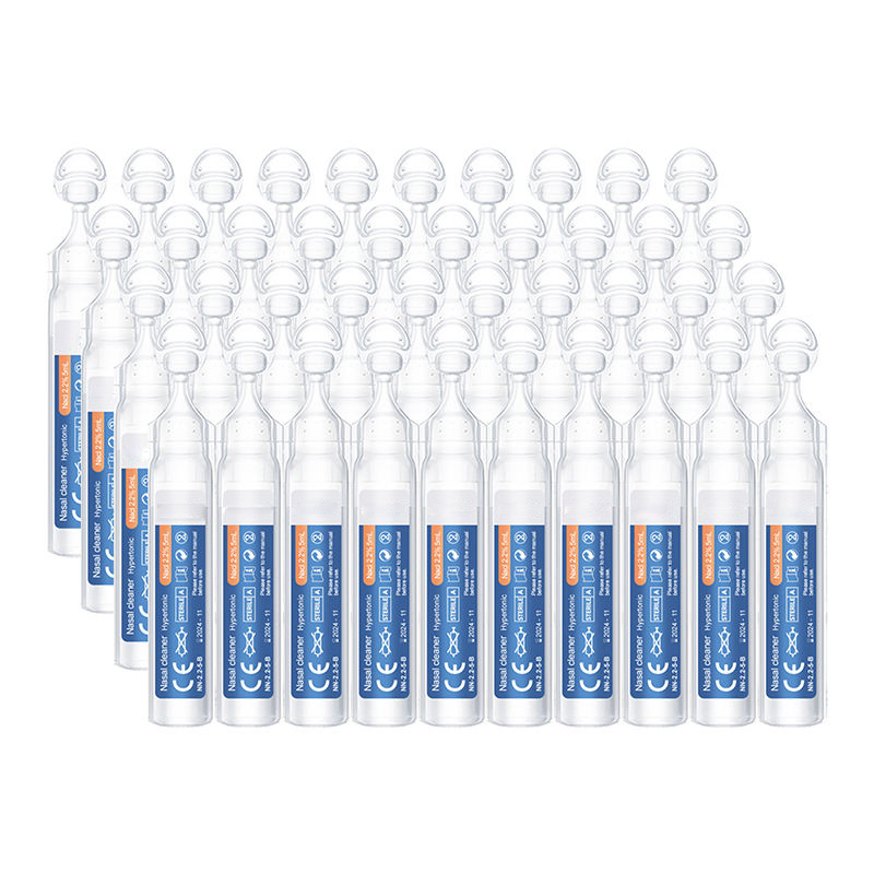 Disposable CE Sterile Eyewash Nasal Irrigation Solution Bfs Sodium Chloride Nacl Saline Solution
