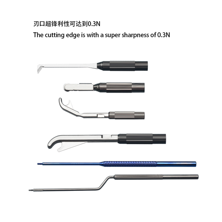 Trimming Knife Handles and Blades Ophthalmmology Mvr Knife for Sale