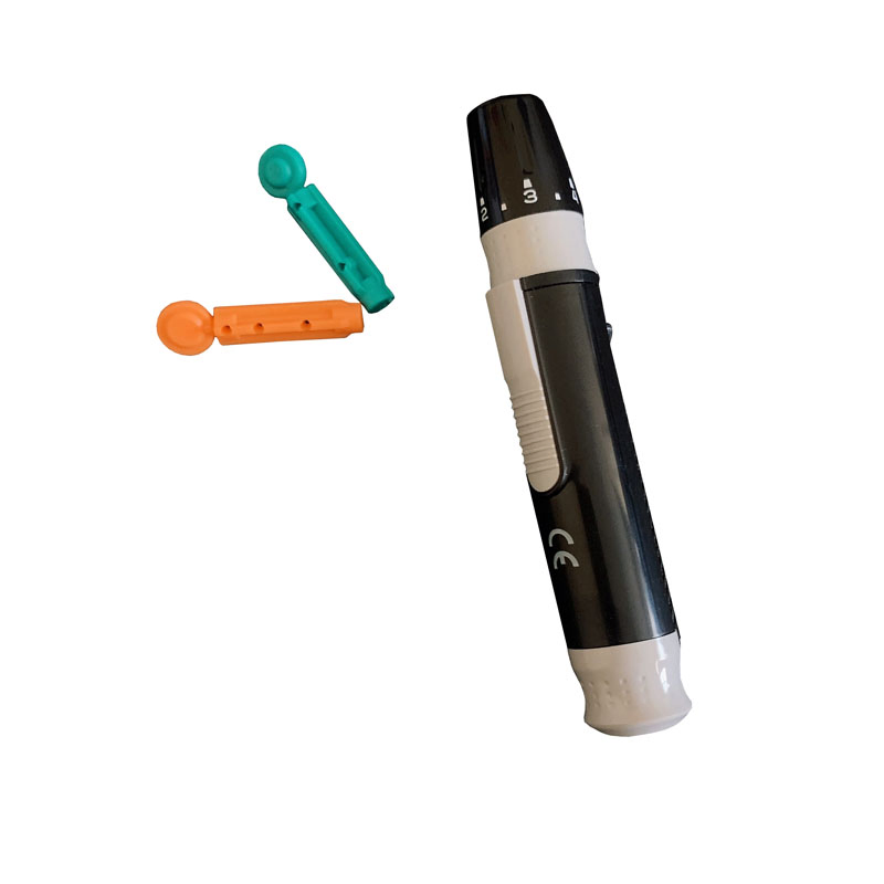 for Blood Sugar Testing Painless ABS Plastic Blood Lancing Device