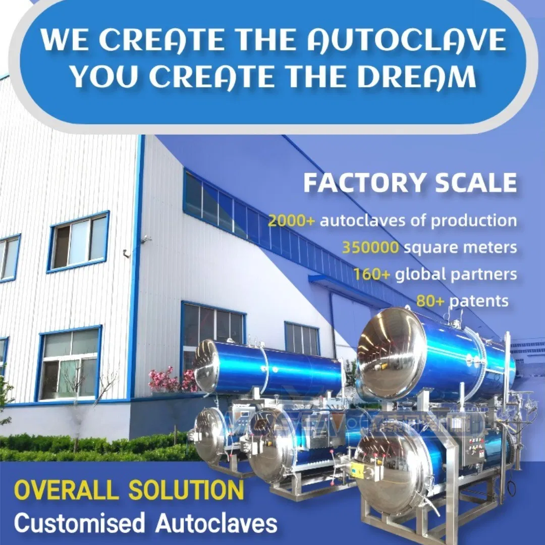 Eco-Friendly Sterilizer Food Safety High-Pressure Sterilizer Automatic Temperature-Controlled Sterilization Equipment