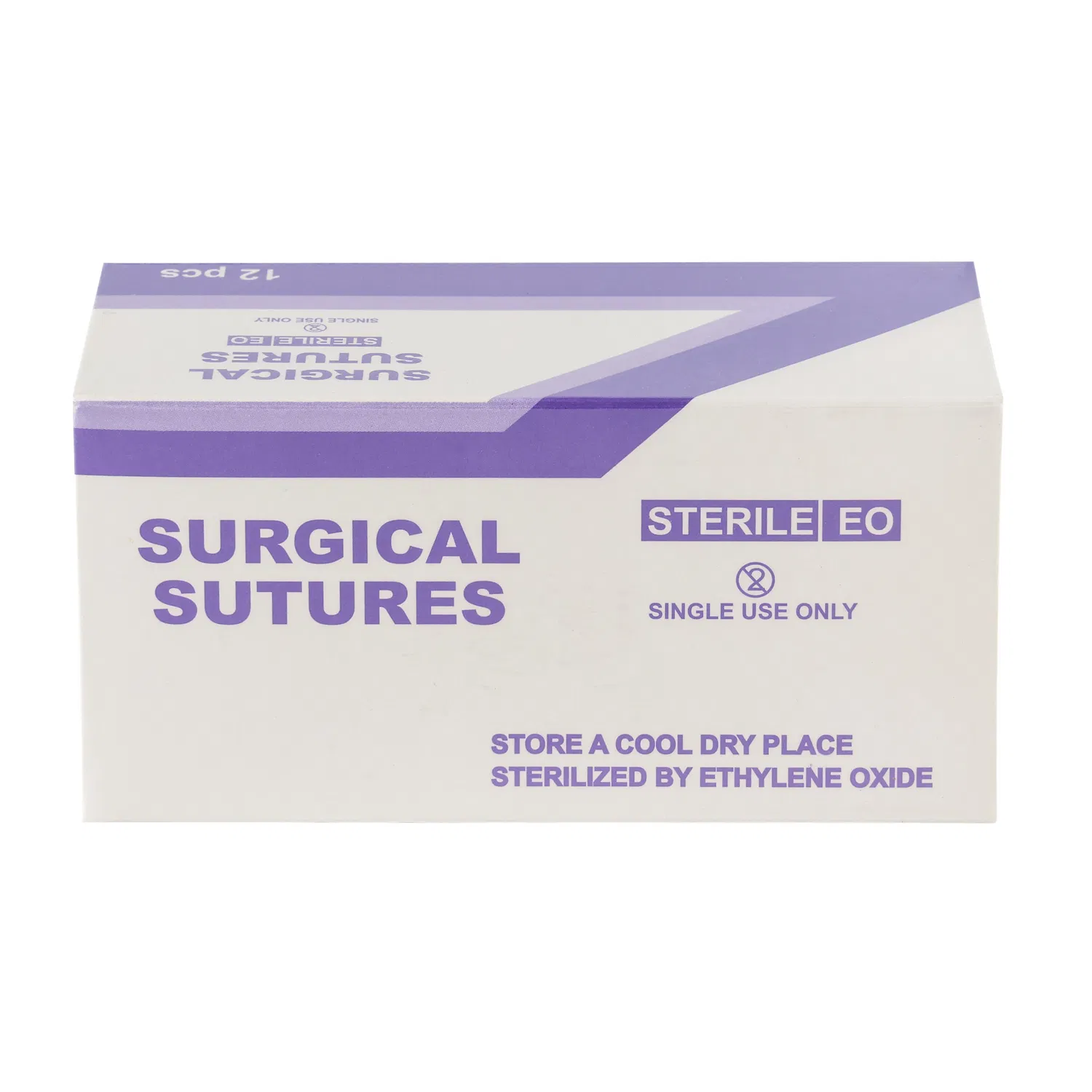 High-Strength Surgical Suture Absorbable or Non-Absorbable PGA Silk Catgut Polyester Nylon Surgical Suture Thread with Needle