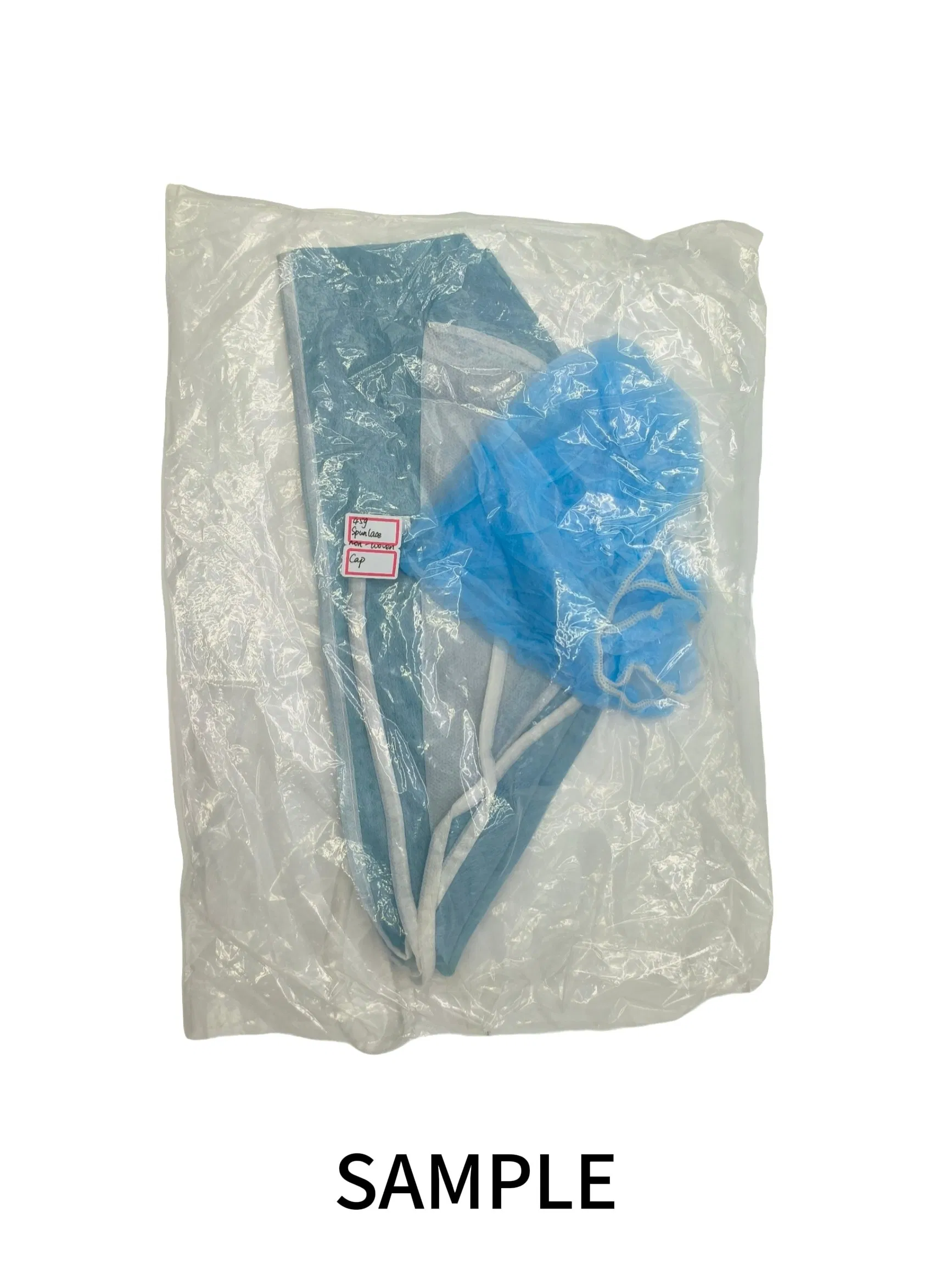 Medical Disposable Tied Cap Non-Woven Sterile Surgical Protection Custom Packaging