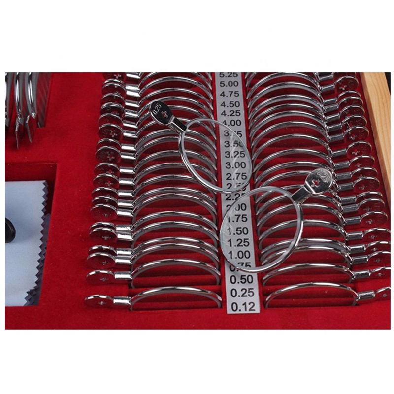 Trial Lens Set Cheap Price Hot Wholesale Optical Optometry Eye Testing Box Trial Lens Case