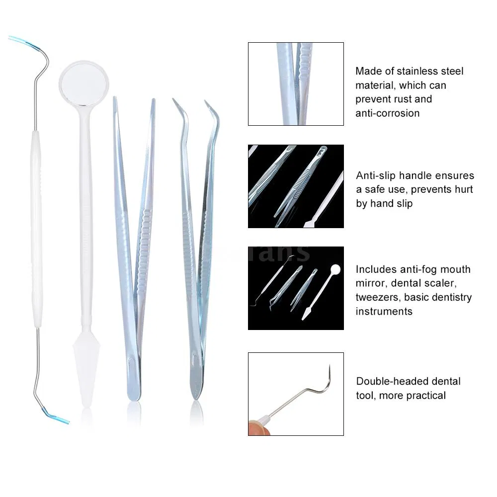 Hygiene Set Factory Price CE ISO Arrpoved Sterile Disposable Dental Examination Tools Kit 3 PCS Oral Care Dental