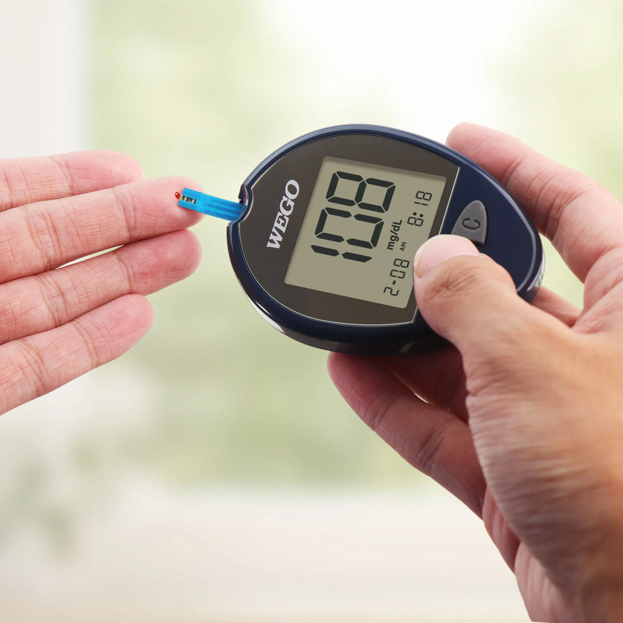 Wego Electric Glucometer Blood Glucose Testing Equipment Glucose Meter Monitoring