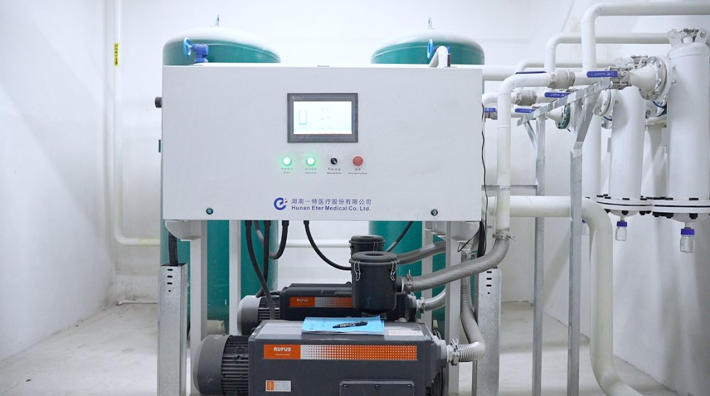 Integrated Medical Central Vacuum Systems