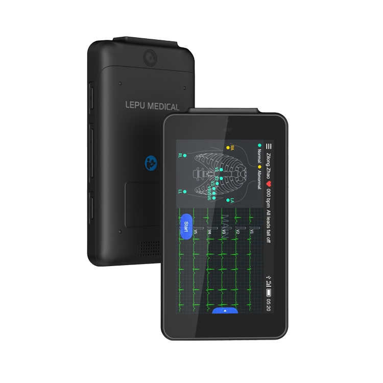 Wholesale High Quality CE Medical Testing ECG Signal Monitoring Patient Monitor Portable Household 12 Channel ECG Equipment Pocket ECG Machine