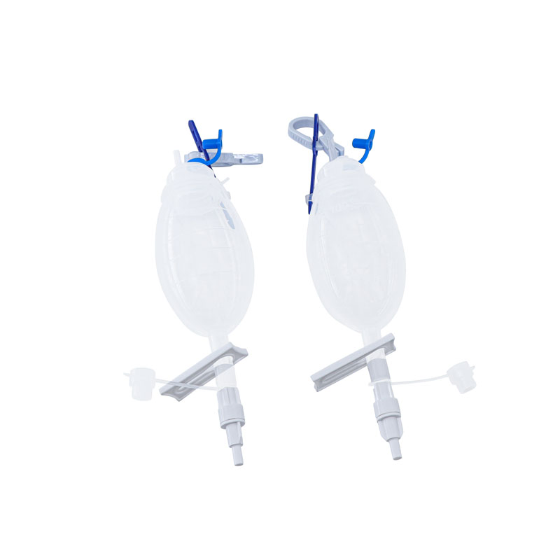 Hospital Supply 400ml Medical Spring Closed PVC Wound Drainage System