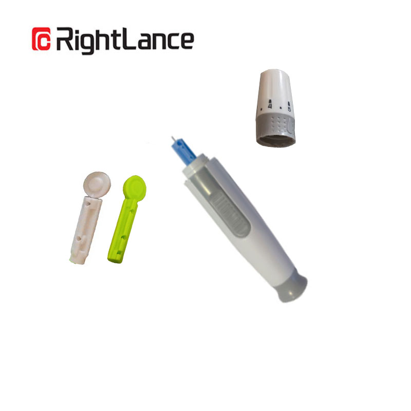 Painless Reasable Sampling Blood Lancing Pen Device