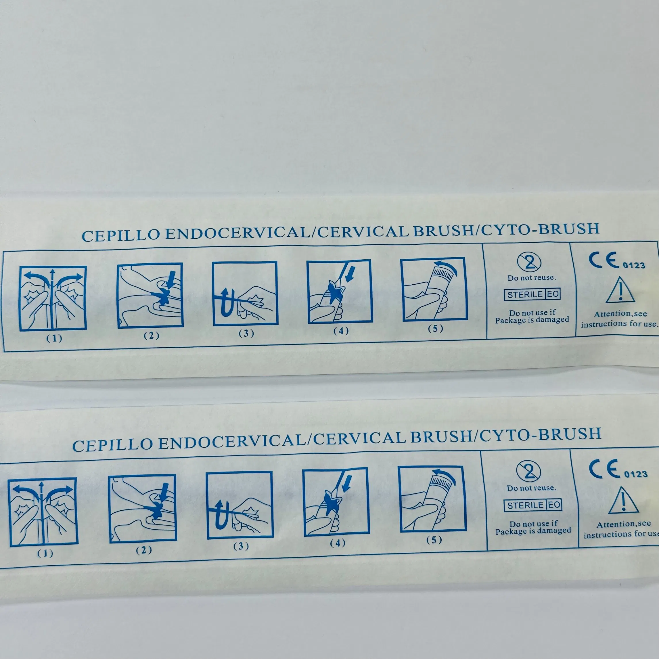 High Quality Fluffy Gynecological Vaginal Cervical Cervix Cytology Sampling Brush