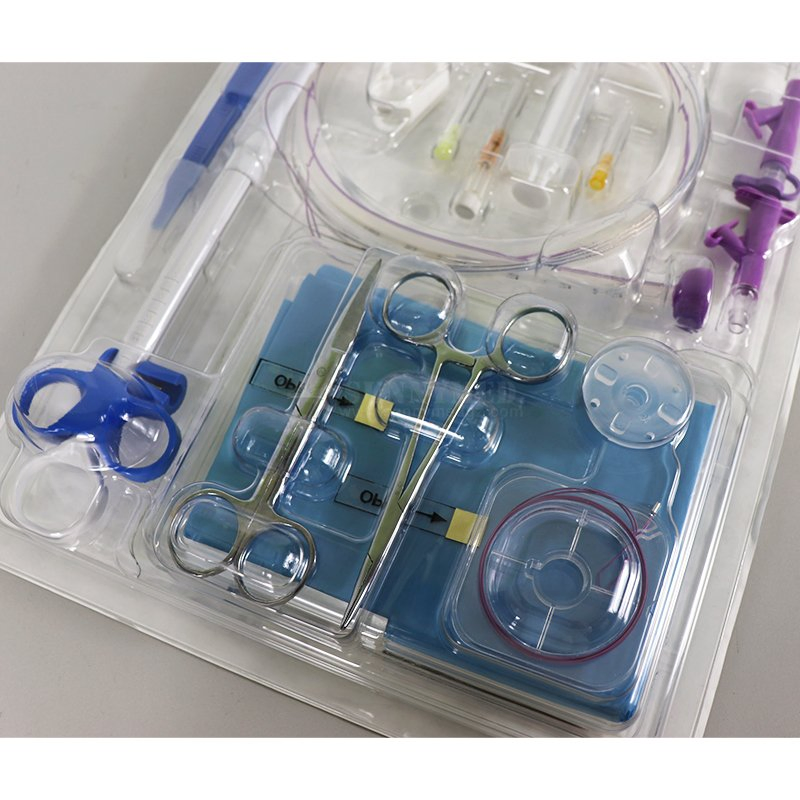 Sy-L147A Luxury Polymer Surgical Consumables Percutaneous Endoscopic Gastrostomy Peg Kit for Gastrostomy Feeding