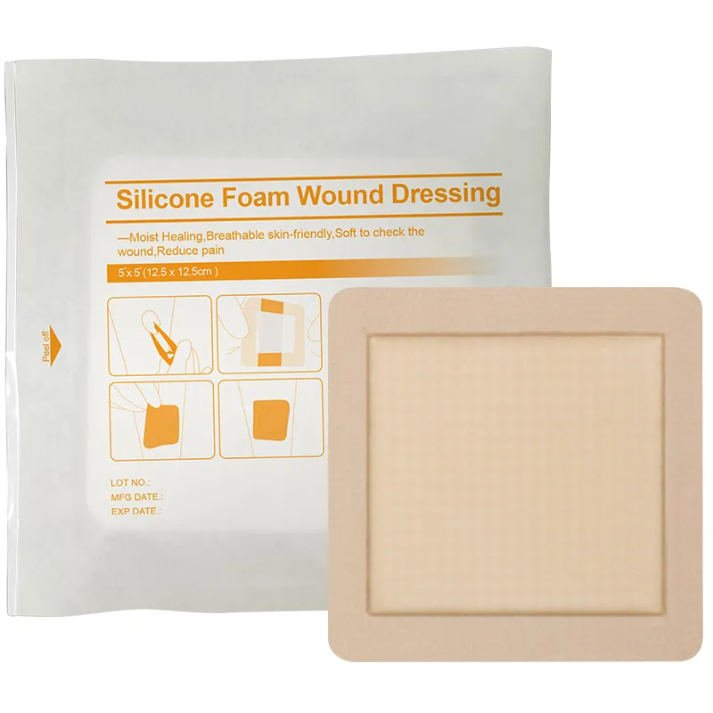Silicone Foam Dressing Angle 1