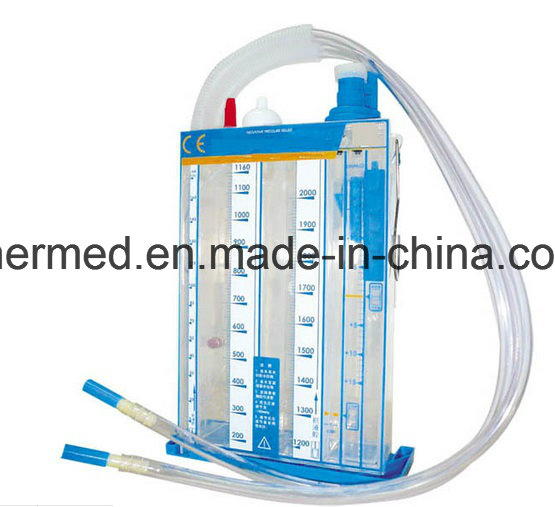 Water Seal Vacuum Negative Pressure Thoracic Chest Drainage Chamber System