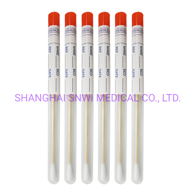CE&ISO Ceifications High Quality Fabrics Medical Cotton Swab Stick