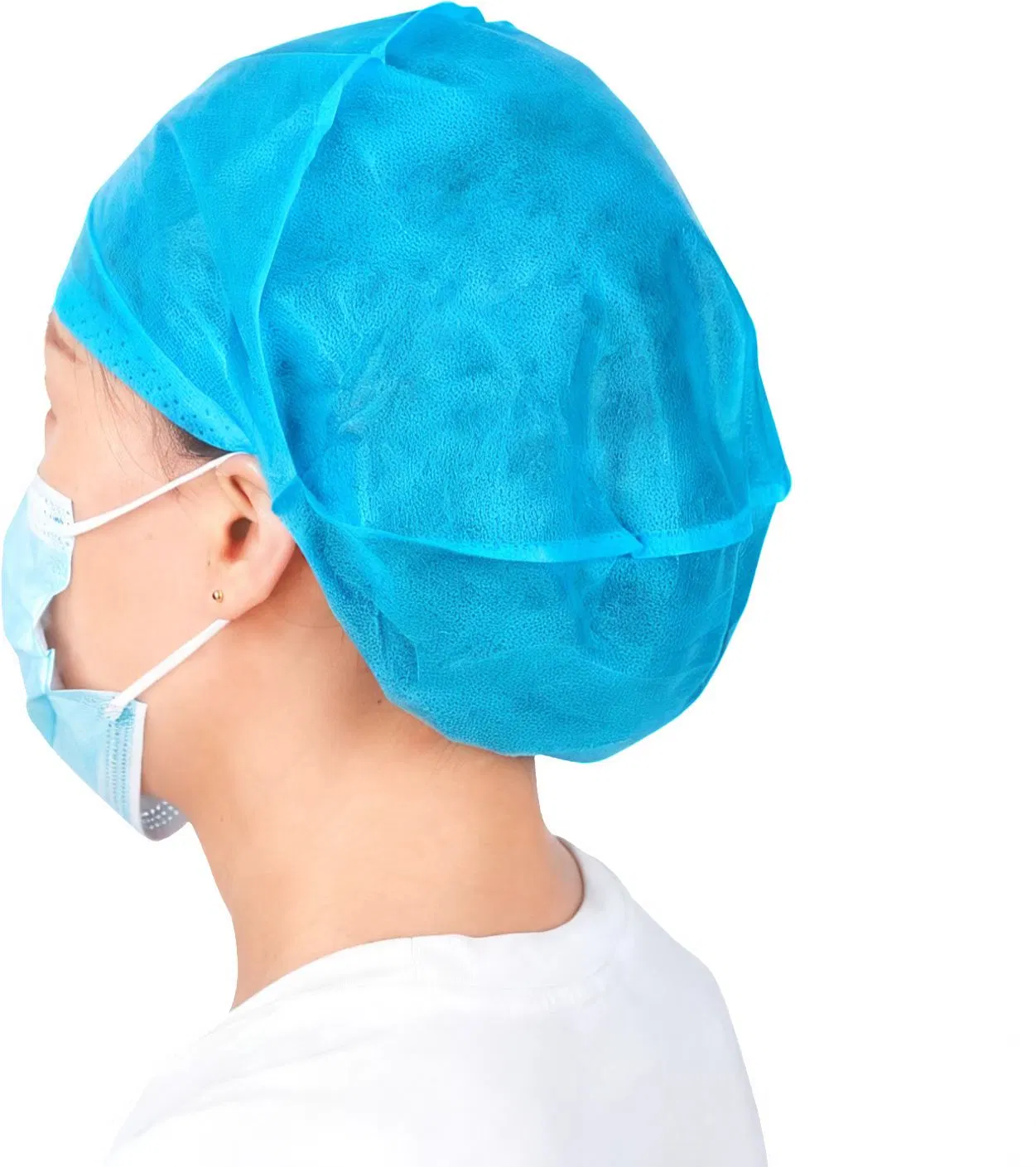 Medical Disposable Tied Cap Non-Woven Sterile/Non-Sterile Surgical Protection Custom Packaging Made in China