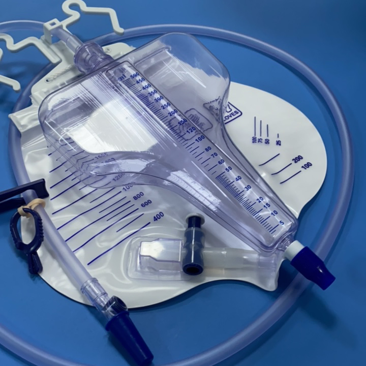 Wholesale Medical Grade Portable Single-Use Leak-Proof Sterile Urine Collection Bag for Adults