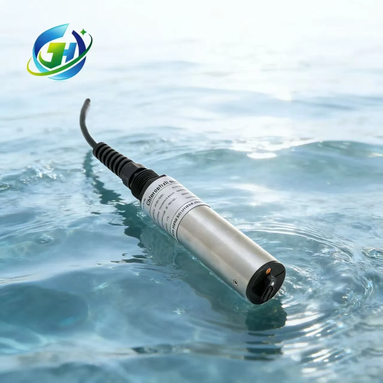 Surface Water Chlorophyll Sensor RS485 Output Long-Term Stable Water Body Monitoring Sensor.Suitable for environmental water quality testing