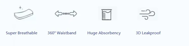 Adult Diaper Features