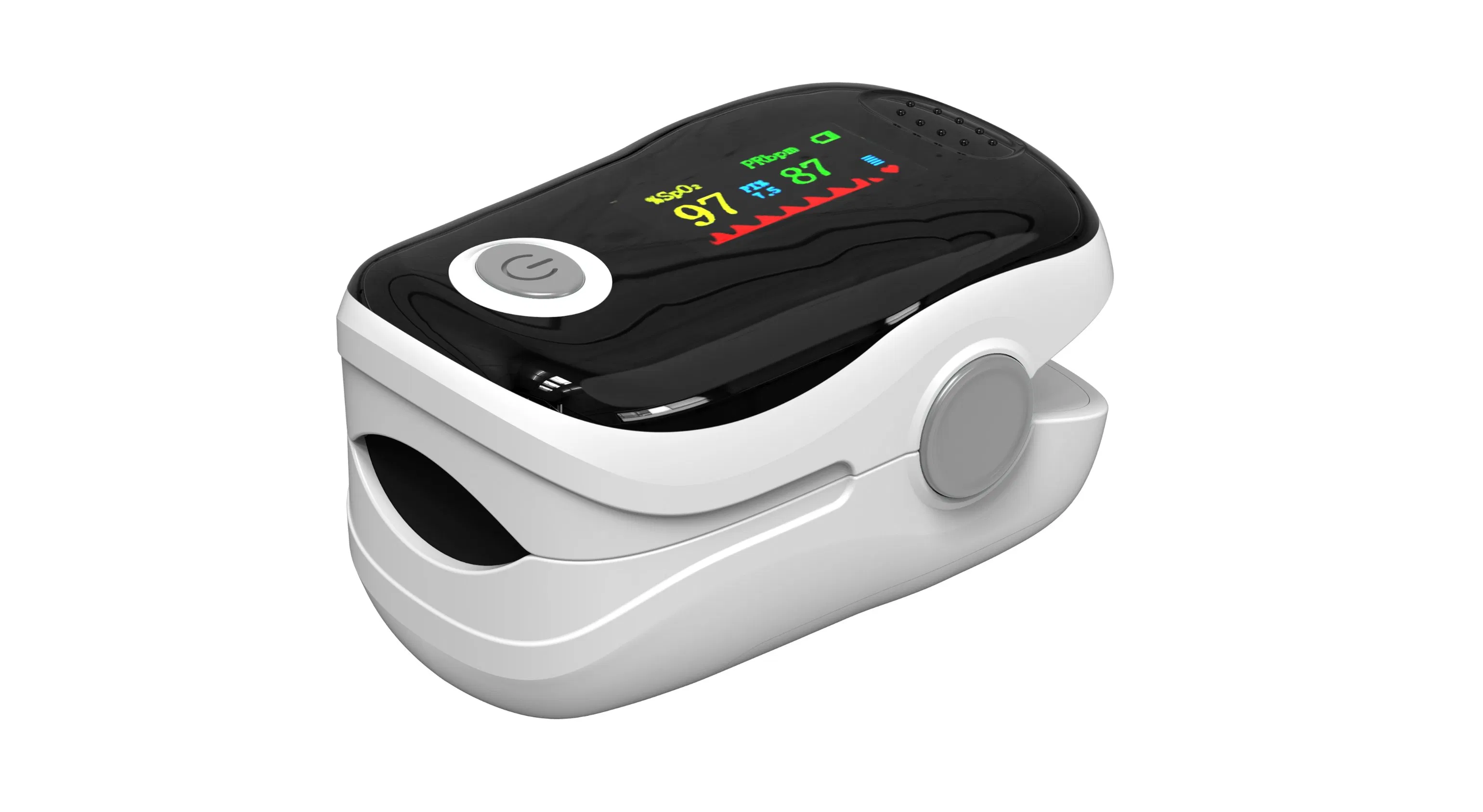 Fingertip Pulse Oximeter Fitconn Pulse SpO2 Monitor TFT Display Accurately Testing Finger Oximeter Blood Oxygen Monitor
