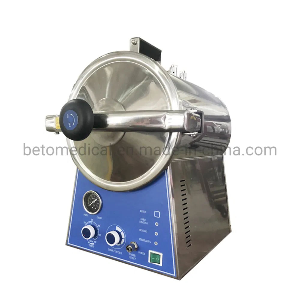 16/24L Portable Class N Dental Autoclave Pressure Steam Sterilizer for Medical Instrument