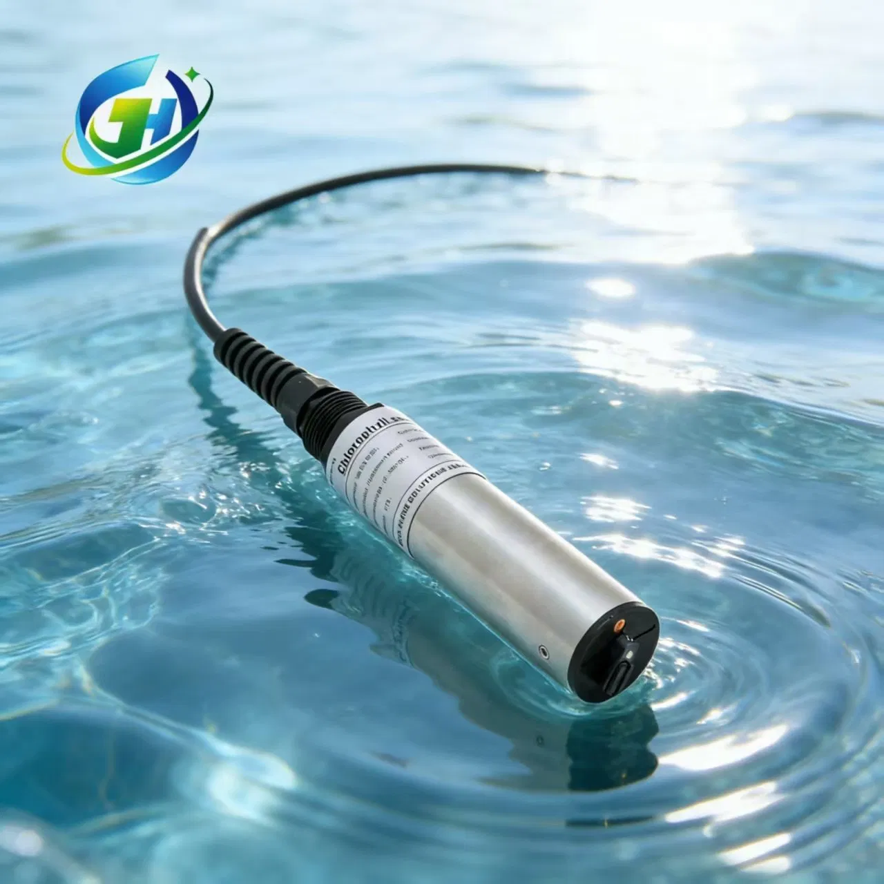 Surface Water Chlorophyll Sensor RS485 Output Long-Term Stable Water Body Monitoring Sensor.Suitable for environmental water quality testing